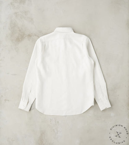 American Camp Shirt - Spence Bryson® Bone Irish Linen