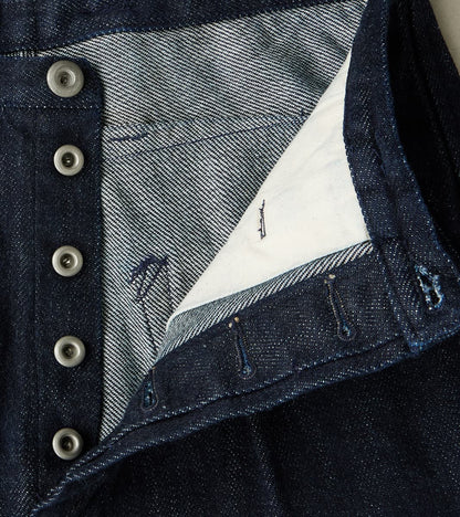 French Work Trousers - Indigo Tailors Selvedge Denim