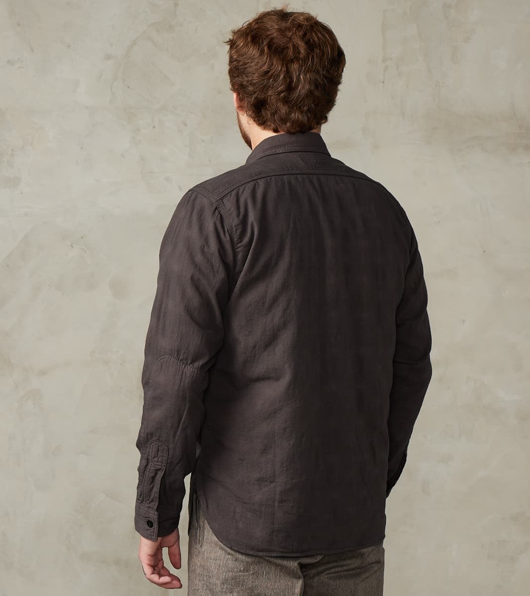 SSS26-ATW Charcoal Tropical Weather Dobby Shirt