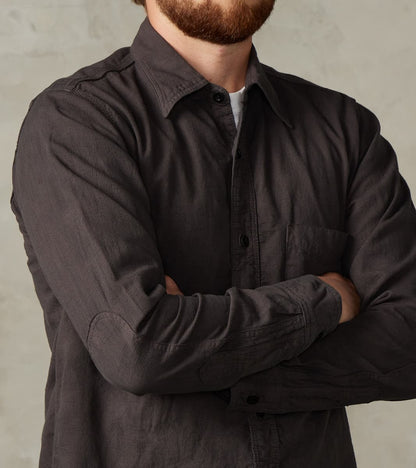 SSS26-ATW Charcoal Tropical Weather Dobby Shirt