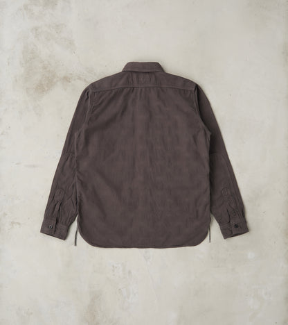 SSS26-ATW Charcoal Tropical Weather Dobby Shirt
