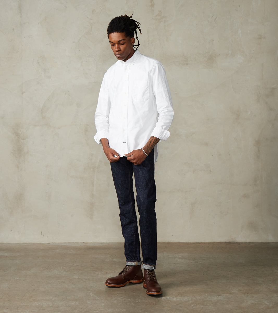 S211VX 17oz Bushido Benkei Indigo - Relaxed Tapered