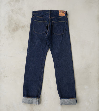 S500AX 18oz Ai Plus Benkei Natural Indigo - Regular Straight
