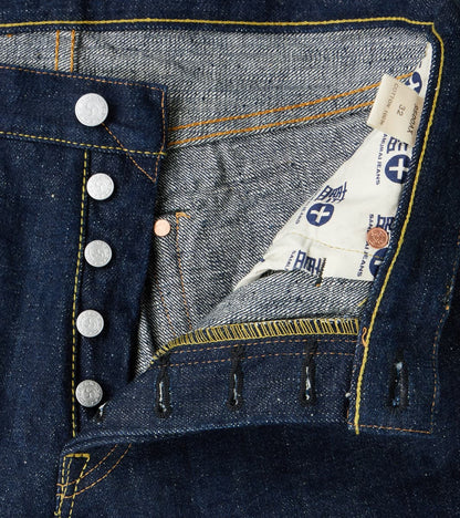 S500AX 18oz Ai Plus Benkei Natural Indigo - Regular Straight