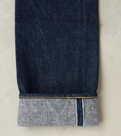 S500AX 18oz Ai Plus Benkei Natural Indigo - Regular Straight