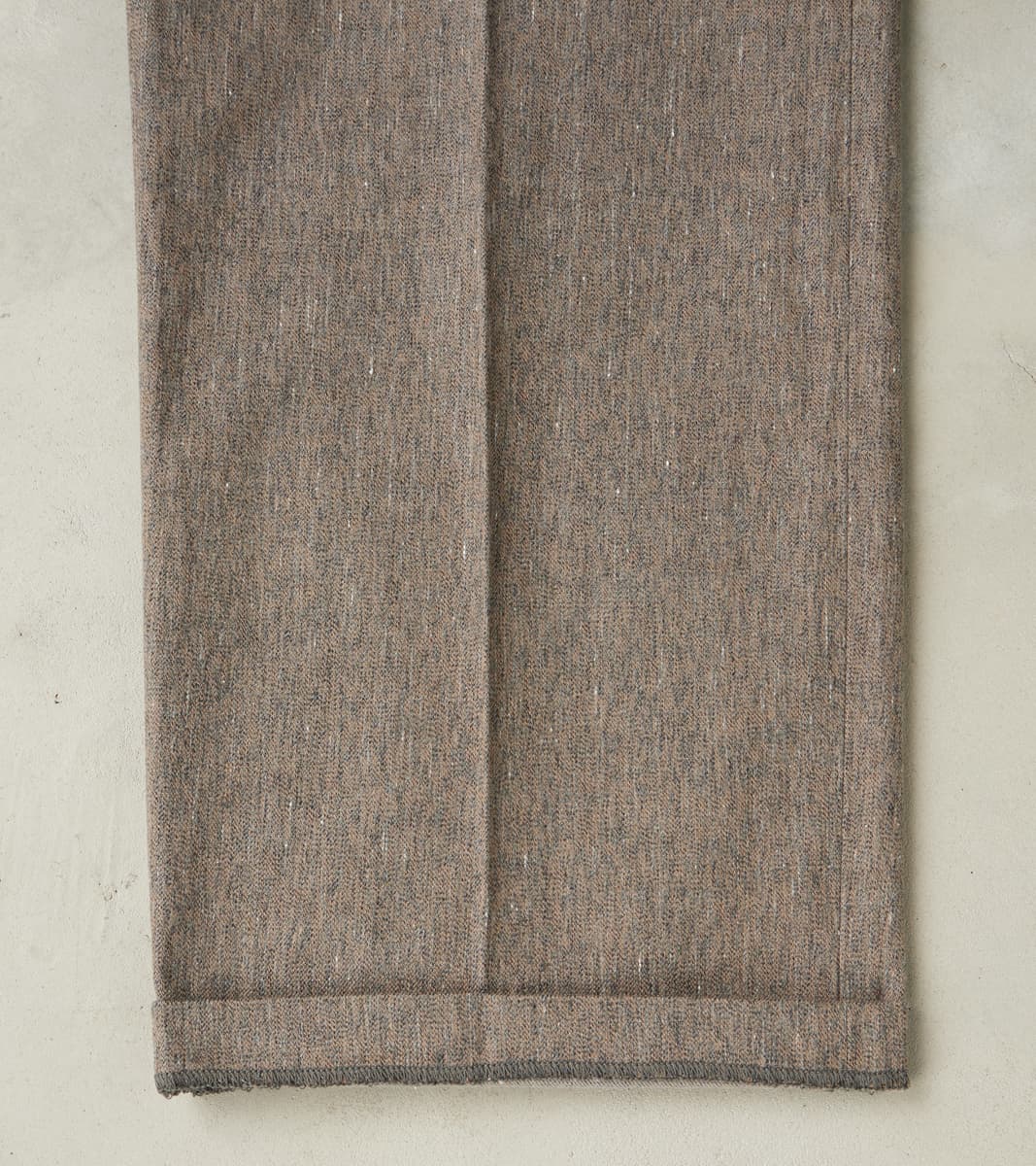 Lot. 221 Field Trousers - Kemonogasuri Cotton Twill - Melange Charcoal