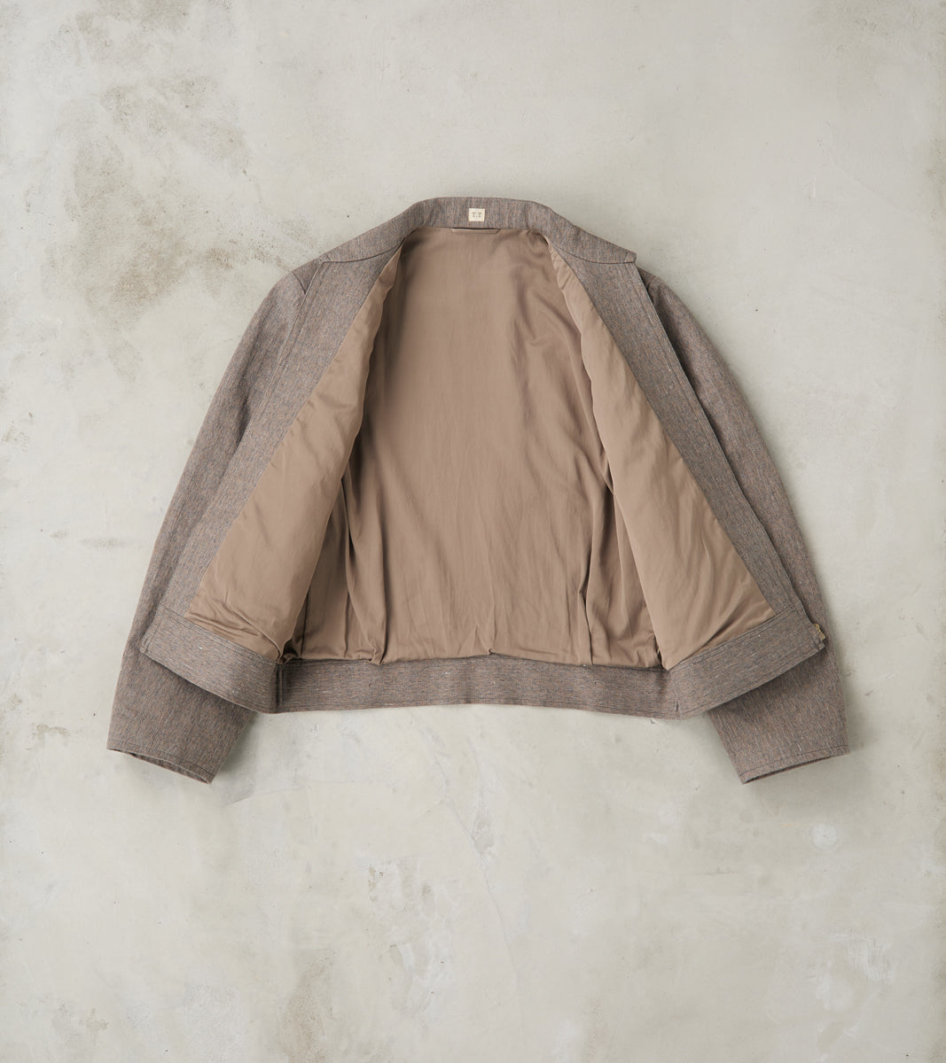 Lot. 330 US Letter Carrier Jacket - Kemonogasuri Cotton Twill - Melange Charcoal
