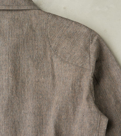 Lot. 330 US Letter Carrier Jacket - Kemonogasuri Cotton Twill - Melange Charcoal