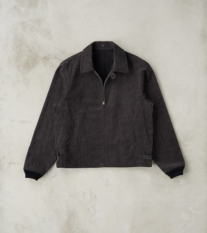 Taiga Takahashi T.T Lot. 322 Sports Jacket - Tweeduroy - Melange Charc…