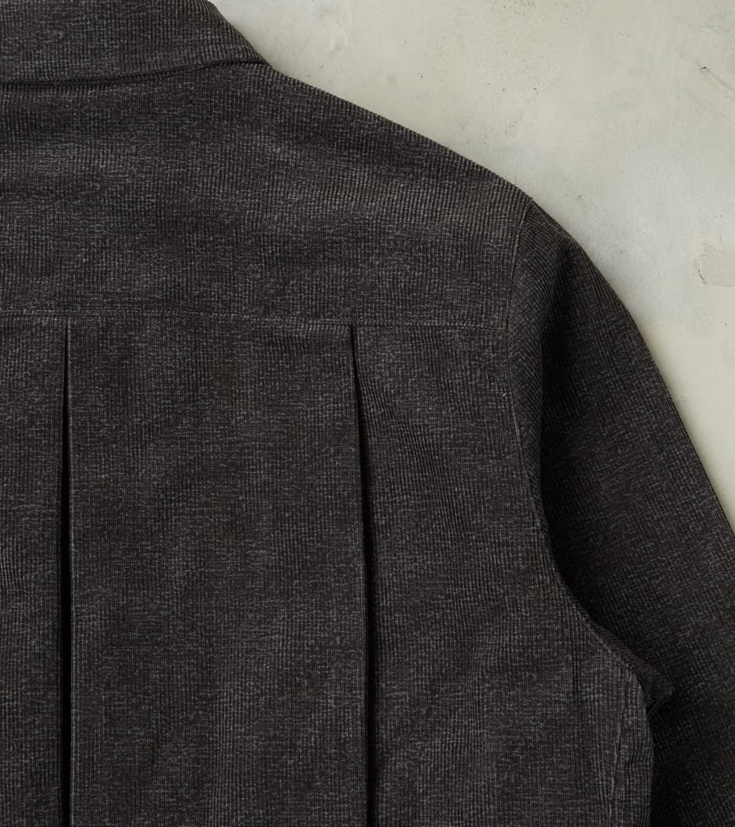 Lot. 322 Sports Jacket - Tweeduroy - Melange Charcoal