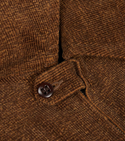 Lot. 322 Sports Jacket - Tweeduroy - Melange Brown