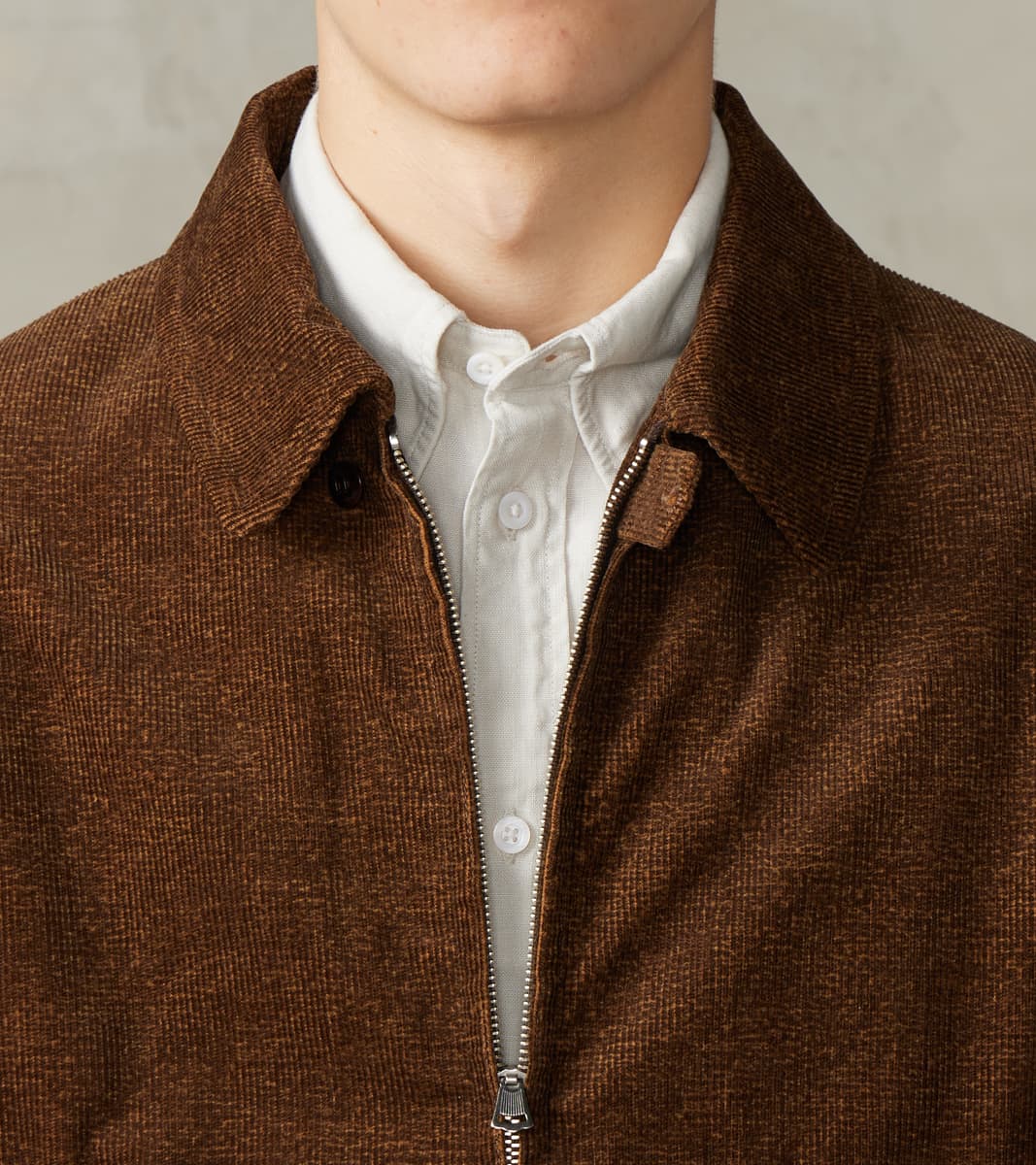 Lot. 322 Sports Jacket - Tweeduroy - Melange Brown