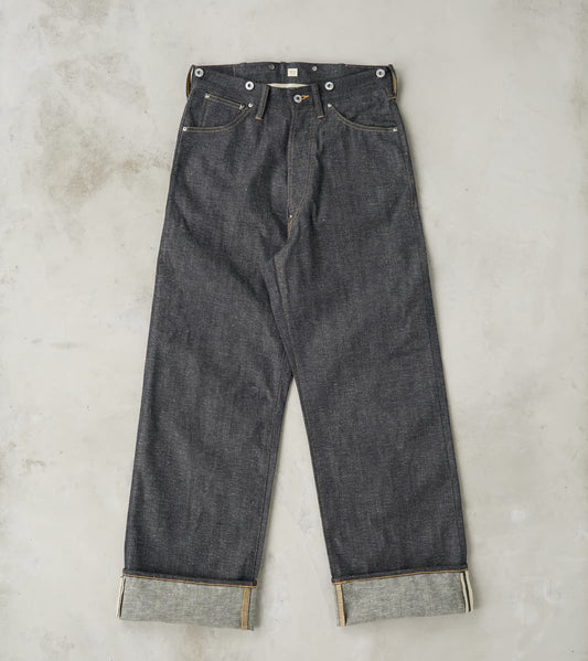 Taiga Takahashi T.T Lot. 704 Denim 1920s Trousers - Wide Straight - Ra…