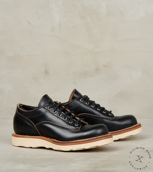 White's x Division Road LTT Oxford 300 - C461 - Vibram 4014 - Horween Black CXL