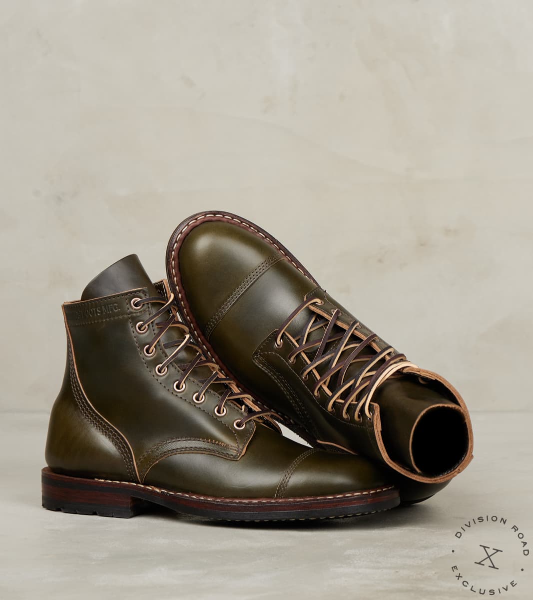 MPM1 - MP - Vibram Mini Lug - Horween Greener Pastures CXL