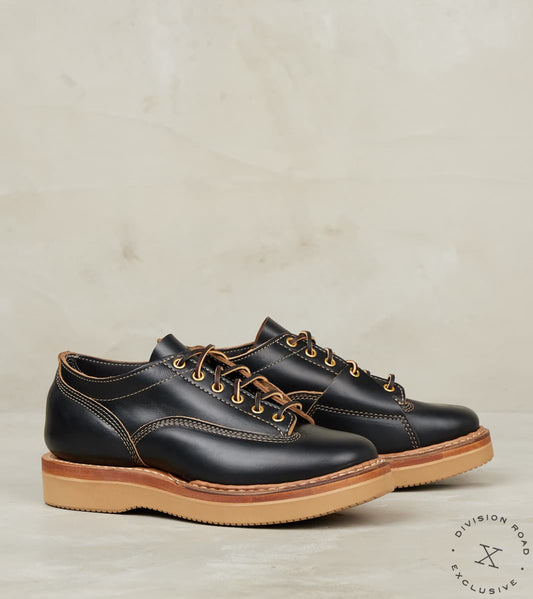 White's x Division Road LTT Oxford 300 - 55 - Vibram 2060 - Black CXL